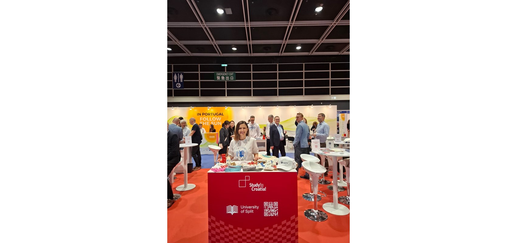 University of Split presented itself at the APAIE fair in Hong Kong